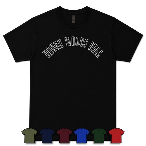Rough woods hill shirt retro - hill, t-shirt