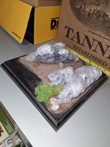 Diorama sockel 76 rocky - diorama,